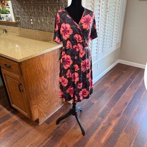 EASTER DRESS 👒👛👗 Agnes & Dora Vibrant Floral Midi Dress